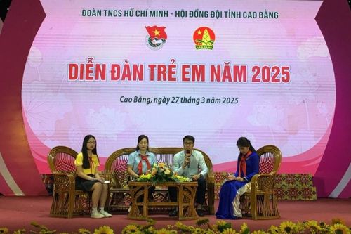 Diễn đàn trẻ em tỉnh năm 2025