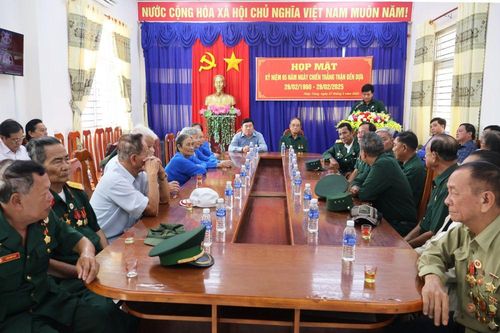 Họp mặt kỷ niệm 65 năm Chiến thắng Bến Dựa