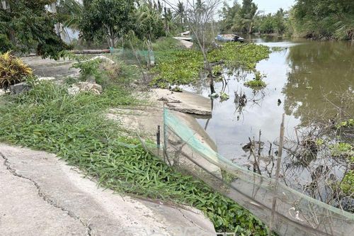 Khó khăn trong khắc phục sạt lở, sụt lún
