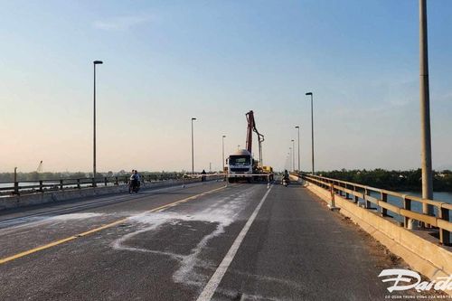 Quảng Nam: Thông xe cầu Câu Lâu mới sau thời gian sửa chữa đợt 2