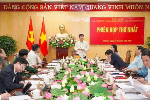 Hà Nam thành lập Ban Chỉ đạo sắp xếp đơn vị hành chính tỉnh