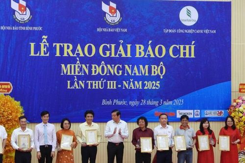 Lễ trao Giải báo chí miền Đông Nam Bộ lần thứ III - năm 2025