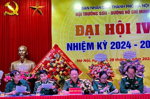 Đại hội đại biểu Hội Trường Sơn-Đường Hồ Chí Minh thành phố Hà Nội lần thứ 4