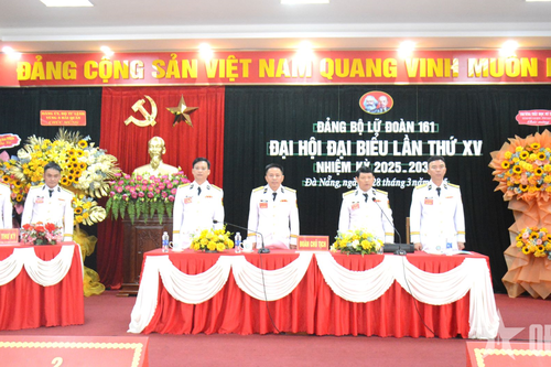Đảng bộ Lữ đoàn 161 tổ chức Đại hội đại biểu nhiệm kỳ 2025-2030