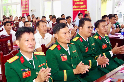 Đảng bộ Trung đoàn 717 (Binh đoàn 16) tổ chức thành công đại hội làm trước