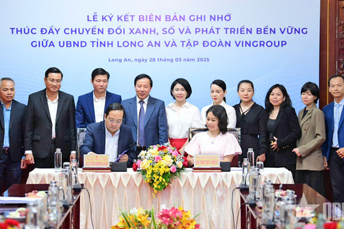 Long An ký hợp tác thúc đẩy chuyển đổi xanh