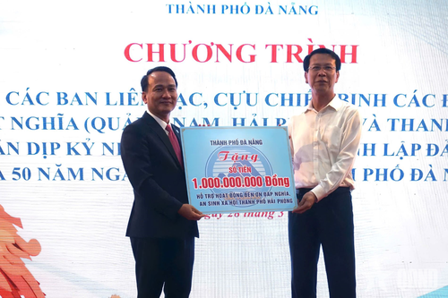 Đà Nẵng gặp mặt Ban liên lạc, cựu chiến binh các địa phương kết nghĩa