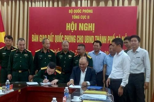 Quận Liên Chiểu tiếp nhận bàn giao đất quốc phòng
