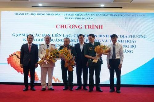 Đà Nẵng gặp mặt Ban Liên lạc cựu chiến binh các địa phương kết nghĩa