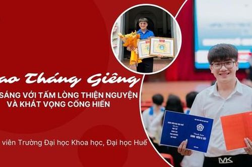 'Sao Tháng Giêng' cấp Trung ương tỏa sáng với tấm lòng thiện nguyện và khát vọng cống hiến