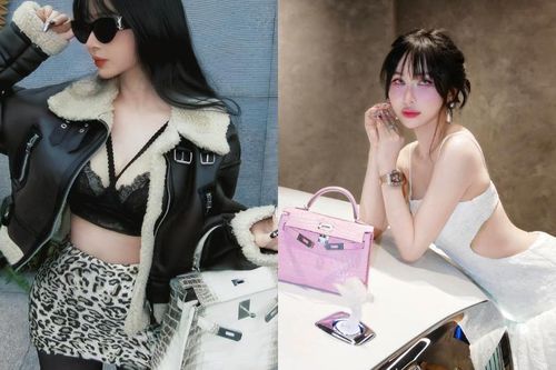 Dàn túi xách tiền tỷ của vợ đại gia Minh Nhựa