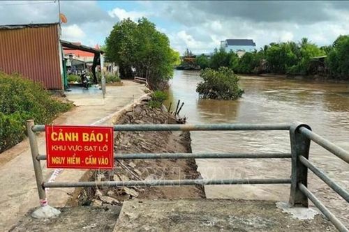 Bạc Liêu: Đã tìm được nhà thầu thi công gói thầu kè bờ sông
