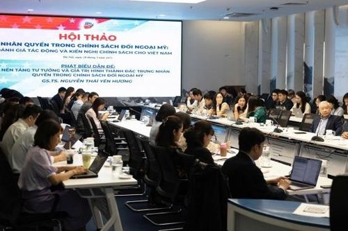 Hội thảo về nhân quyền trong chính sách đối ngoại của Mỹ, đánh giá tác động và kiến nghị chính sách cho Việt Nam