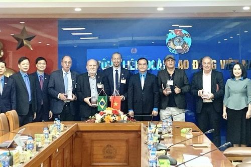 Thúc đẩy hợp tác giữa các tổ chức công đoàn và công nhân lao động Việt Nam-Brazil