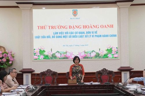 Sửa đổi, bổ sung một số điều Luật XLVPHC để bảo đảm hiệu quả quản lý nhà nước và bảo vệ quyền công dân