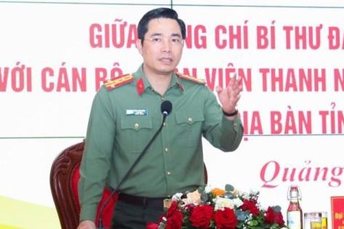 Giám đốc Công an tỉnh Quảng Ninh đối thoại với thanh niên công an sau sáp nhập
