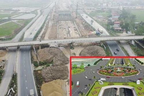 Nút giao 3 tầng cao tốc Cầu Giẽ - Ninh Bình dự kiến về đích sớm