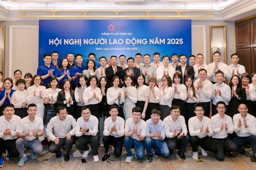 Người lao động PVI quyết tâm hoàn thành các nhiệm vụ, chỉ tiêu kế hoạch năm 2025