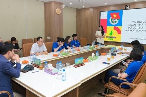 Phát huy vai trò thanh niên trong củng cố và phát triển văn hóa doanh nghiệp tại PVNDB