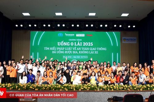 Báo Công lý phối hợp tổ chức chương trình 'Uống 0 lái' ở TP.HCM