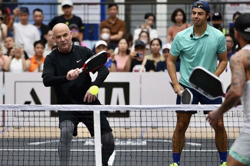 Ben Joins, Agassi khuấy động Pickleball Legends Tour 2025 tại Hà Nội