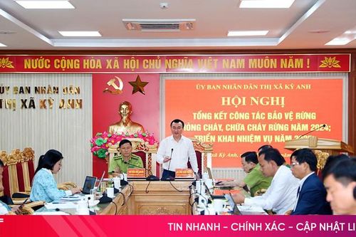 Thị xã Kỳ Anh tập trung kiện toàn lực lượng tham gia bảo vệ rừng