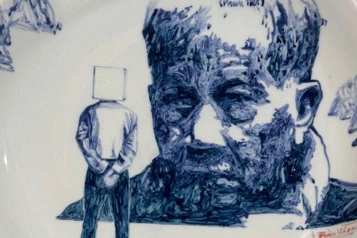 Triển lãm gốm mỹ thuật lấy cảm hứng từ cố nhà văn Nguyễn Huy Thiệp