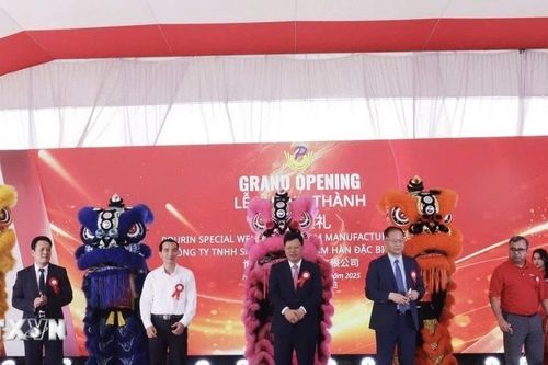 Hải Phòng: Nhà máy Pourin Việt Nam đi vào hoạt động