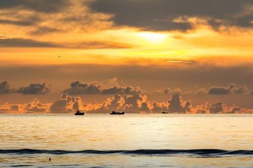 Vẻ đẹp bình yên của biển Ba Động
