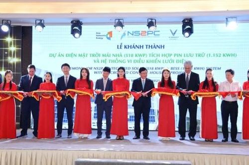 Thanh Hóa: Khánh thành Dự án điện mặt trời mái nhà tại NS2PC