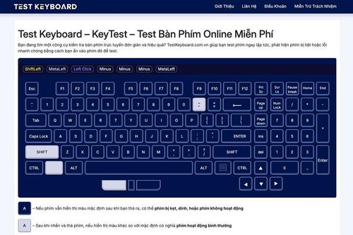 Test Keyboard: Khắc phục lỗi bàn phím nhanh chóng, tiết kiệm chi phí