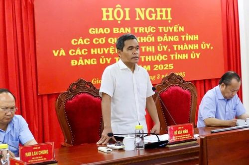 Gia Lai: Giao ban quý I-2025 các cơ quan khối Đảng tỉnh và các Huyện ủy, Thị ủy, Thành ủy, Đảng ủy
