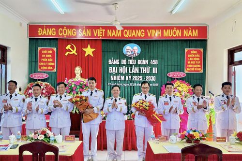 Đại hội Đảng bộ Tiểu đoàn 458 lần thứ III