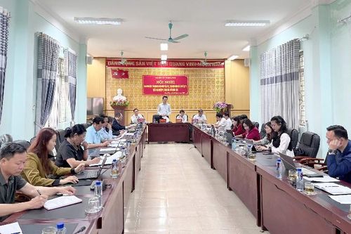 Giao ban công tác Mặt trận Tổ quốc và các đoàn thể chính trị - xã hội