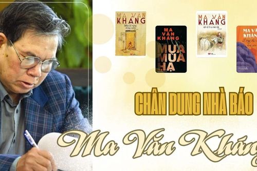 Chân dung nhà báo Ma Văn Kháng