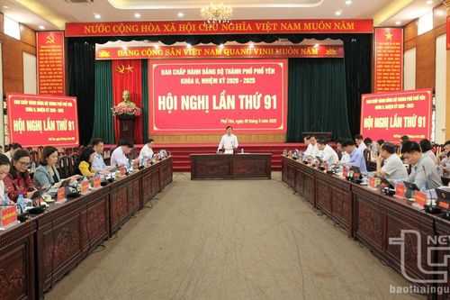 Phổ Yên tập trung thực hiện các nhiệm vụ trọng tâm