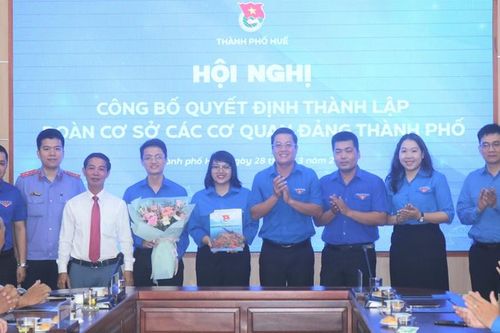 Thành lập Đoàn cơ sở Các cơ quan Đảng TP. Huế