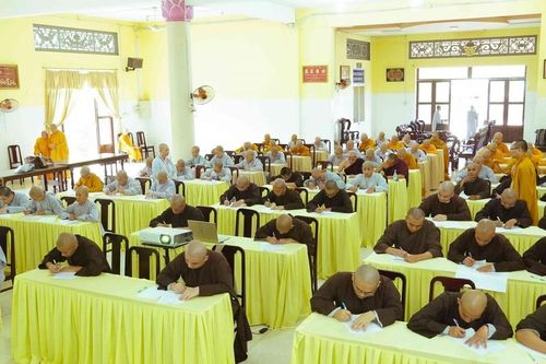 Đồng Nai: Ban Trị sự GHPGVN tỉnh tổ chức kỳ sơ khảo cho giới tử cầu giới tại Đại giới đàn Trí Tấn