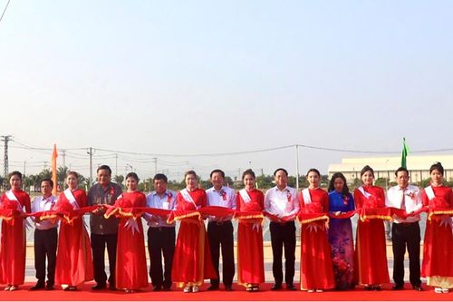 Bình Định: Khánh thành dự án hệ thống tiêu thoát lũ sông Dinh
