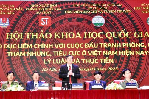 Đẩy mạnh giáo dục liêm chính để 'triệt tiêu' tham nhũng, tiêu cực