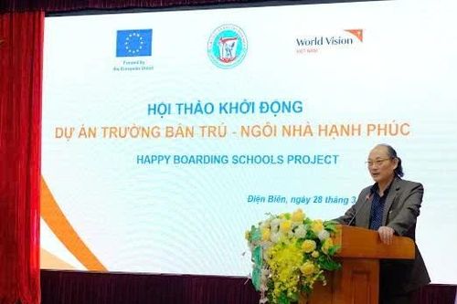 Điện Biên khởi động dự án Trường bán trú - Ngôi nhà hạnh phúc