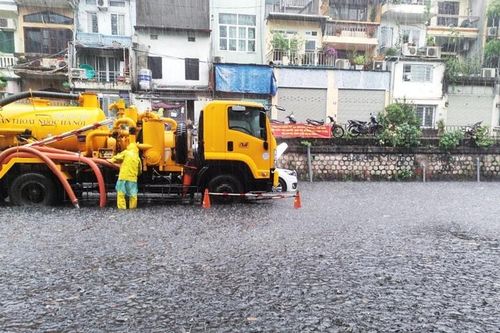 Hà Nội: Dự kiến thoát nước tại ngã năm Đường Thành bằng bể điều tiết ngầm 2.100m3