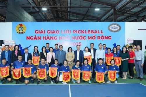 Giải Pickleball Ngân hàng Nhà nước mở rộng năm 2025