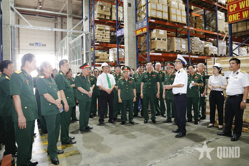 Ban liên lạc truyền thống cựu chiến binh Quân đoàn 2 thăm Tổng công ty Tân Cảng Sài Gòn