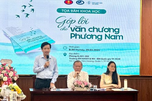 Góp tấm lòng với văn chương phương Nam