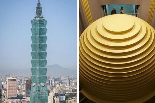 Cận cảnh tòa nhà chọc trời 101 tầng 'không ngán' động đất