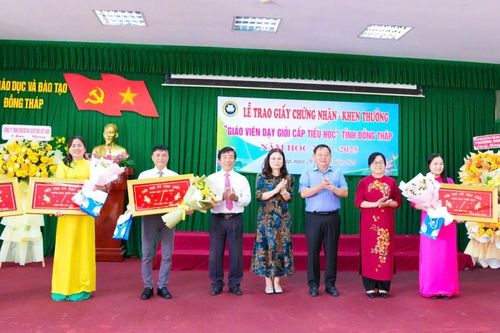 Cựu SV Trường ĐH Đồng Tháp đạt thành tích cao trong Hội thi Giáo viên dạy giỏi