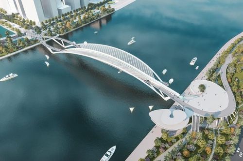 TPHCM khởi công cầu đi bộ 1.000 tỷ đồng nối đôi bờ sông Sài Gòn