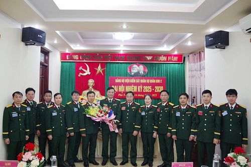 Đại hội Đảng bộ Viện kiểm sát quân sự Quân khu 2 thành công tốt đẹp