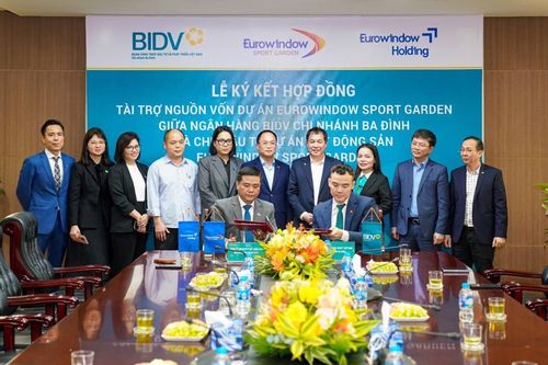 BIDV tài trợ tín dụng cho dự án Eurowindow Sport Garden